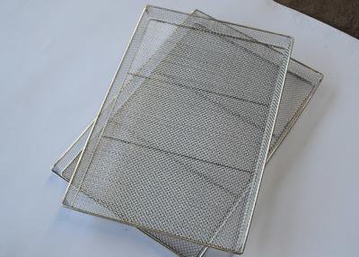 China Polishing Stainless Steel 1.2mm Wire Mesh Oven Tray Baking for sale