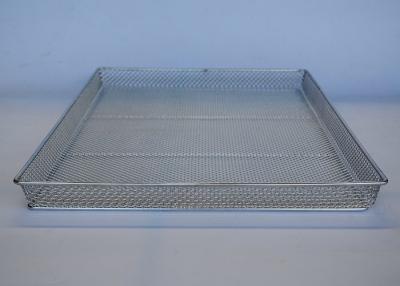 China FDA Wire Dehydrator Drying Steel Mesh Tray For Food for sale