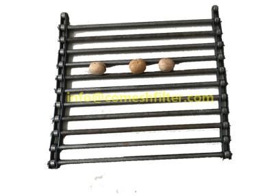 China Metal Heat Resistant Wire Rod Mesh Conveyor Belt for Food Frozen Bakery Tunnel Drying Washing Cooling Oven for sale