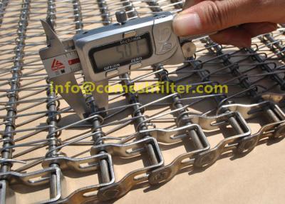China Iron Chain Ring Pharmacy Wire Mesh Conveyor Belt for sale