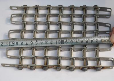 China 316L Honeycomb Ss Wire Mesh Conveyor Belt For Heavy Duty for sale