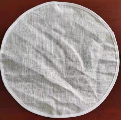 China filtro Mesh Round Pad del algodón del tamaño FDA del agujero de 1m m en venta