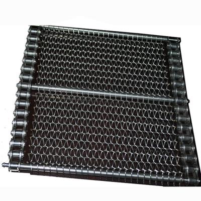 China Balanced Weave Spiral 2m Ss Wire Mesh Conveyor Belt for sale