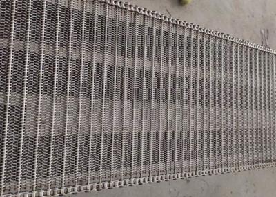 China Baking And Cooling SGS Ss304 Chain Mesh Conveyor Belt for sale