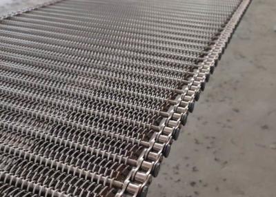China Chain Link Spiral Freezer / Drying 310 Stainless Steel Wire Mesh Conveyor Belt for sale