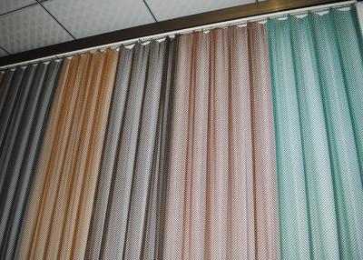 China Sgs Customized Aluminum Alloy Metal Coil Drapery For Mesh Curtain for sale