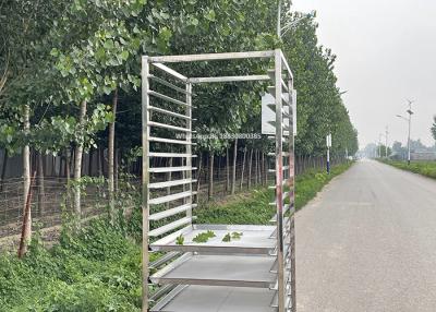 China Trole de aço inoxidável da cremalheira 201 para a padaria do alimento de 60 x de 40cm que coze Oven Trays à venda