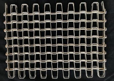 China Honeycomb Flat Wire Mesh Conveyor Belt For Food Processing Tunnel Oven Drying Baking for sale