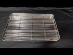 Stainless Steel 304 Baking Sheets Cake Baking Tray With Cooling Rack Stainless Steel 304 Baking Sheets Cake Baking Tray With Cooling Rack