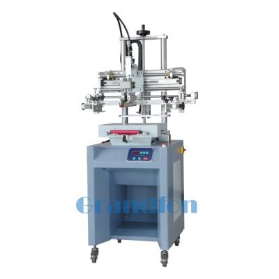 China flat surface low cost  silk screen printing machine with micro-registration for sale
