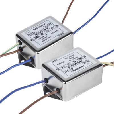 China CE ROHS Approved 115V 250V Power Line Filter Low Pass EMI EMC Filter for sale