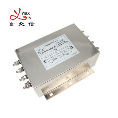 Китай YX91G6-150A-S Трехфазный фильтр EMI/RFI фильтры подавления для зарядных батарей продается