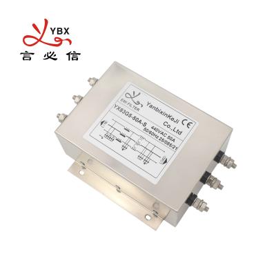 China High Performance Three Phase EMI Filter 50A Converter DC Power 2250VDC for sale