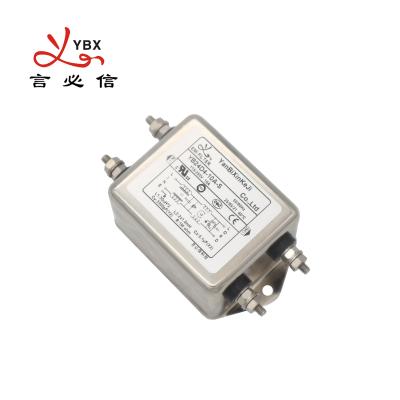 China YB24D4-10A-S Low Pass EMI Filters Home Appliances Bolt Out Low Pass Filter for sale