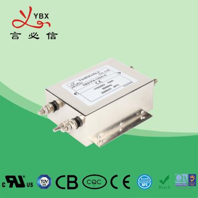 China CE ROHS CQC Standard EMI EMC Filter , AC EMI RFI Power Line Filter for sale