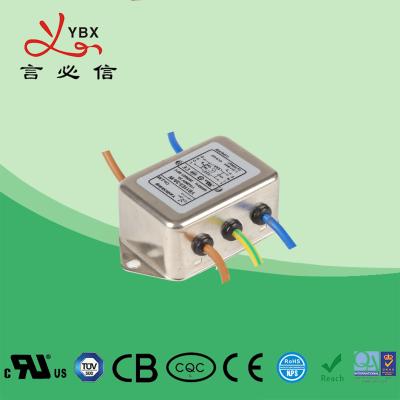 China 10A Electrical DC Line Noise Filter ISO9001 Certification OEM Service for sale