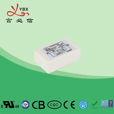 China Yanbixin 6.5A White Plastic Housing EMI Power Line Filter YB16P4 With Small PCB for sale