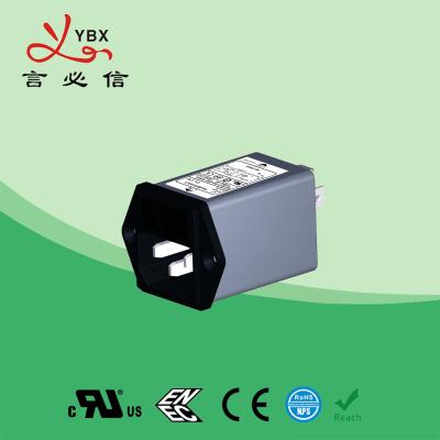 China Línea eléctrica impermeable filtro anti-ruidos 10A de paso bajo 120V 250VAC de Yanbixin en venta