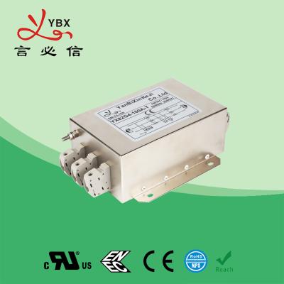 China Electric Passive Three Phase RFI Filter For Inverter 440V 480VAC 100A for sale