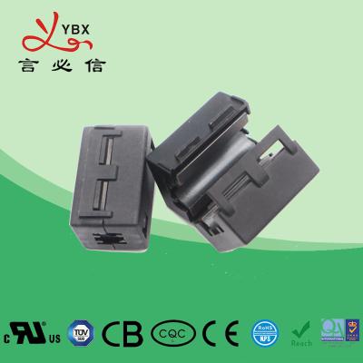 China Color fuerte permanente toroidal del negro del imán del neodimio de la base de ferrita de la abrazadera de Yanbixin YBX-SRF en venta