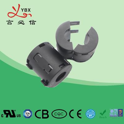 China Yanbixin Black Color Low Frequency Ferrite Core For Power Supply System Suppression for sale