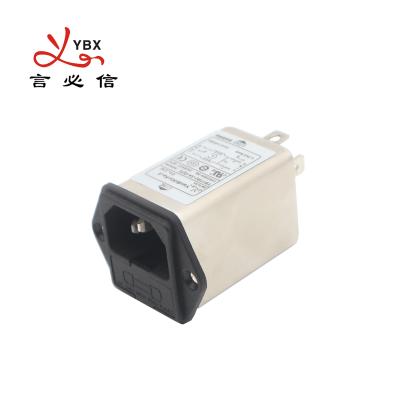 China 220V 10A power entry IEC socket EMI Filter power Filter for Ventilator for sale