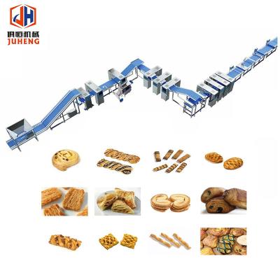 China 1000KG Industrial Puff Pastry Machine Dough Make Up Line For Pastries for sale