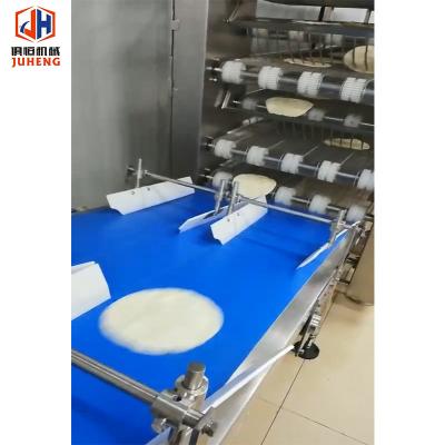China Full Automatic Mexican Wheat Flour Tortilla Line Wrapper Making Machine 2800 - 7500pcs/H for sale