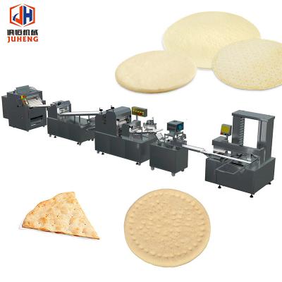 China 100 automatische Teig-Presse-Maschinen-nackten der Pizza zur Pizza-500KG/H, die Poductions-Linie macht zu verkaufen