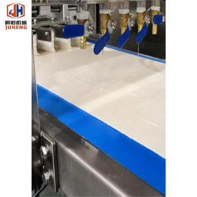 China Automated Juicy Beef Chinese Meat Pie Production Line Strudel Machine Make Up Line for sale