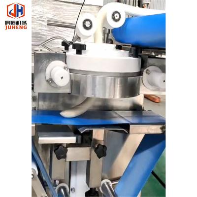 China CE Chinese Meat Pie Production Line Snack Stuffed Rolls Unbaked Meat Pie Machine Maker for sale