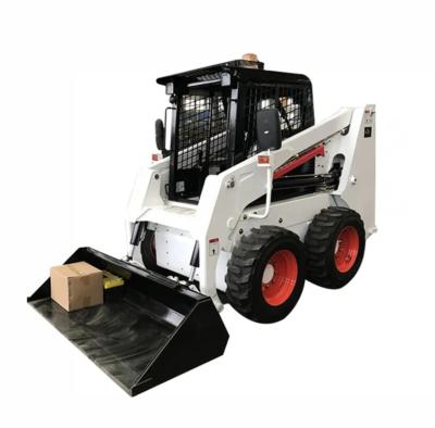China Ce Certificated Fully Hydraulic Skid Steer Loader Mini Loader Skid Steer With Attachments for sale