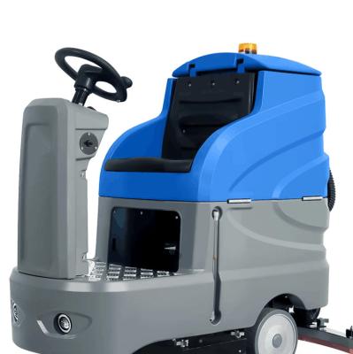 China China Cheap 1550W Industrial Automatic Ride On Tile Floor Cleaning Scrubber Machine for sale