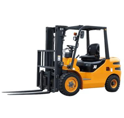 Chine Cheap Price 3M Lifting Height Diesel Forklift Truck Rough Terrain Container Forklift Diesel 5 Ton With Full Free Mast à vendre