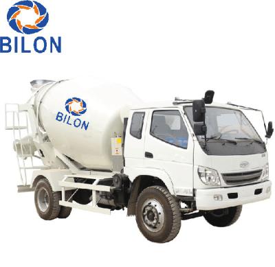 China 3m3 Concrete Mixer Truck With 4 Wheel Driver , 2 Wheel Steering for sale