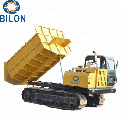China 132kw Rated Power Crawler Dump Truck With 10000kg Rated Load for sale
