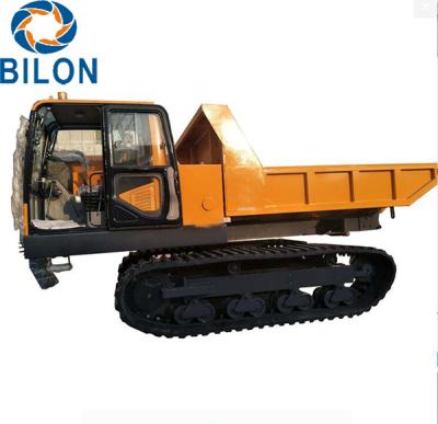 China 4 - 6L Capacity  Dump Truck , 12 Ton Tracked Dump Truck for sale