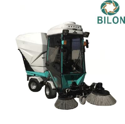 China 21kw Electric Snow Blower Diesel Power Vacuum Road Sweeping Vehicle for sale