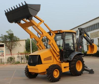 Cina caricatore dell'escavatore a cucchiaia rovescia di 0.3cbm 4x4 Caterpillar caricatore dell'escavatore a cucchiaia rovescia di caso da 7 tonnellate in vendita