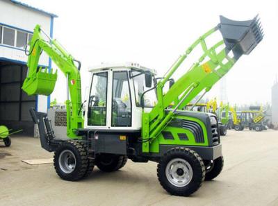 China Hohe Leistungsfähigkeits-Caterpillar-Baggerlader 6 Tonnen-Minitraktor-Löffelbagger zu verkaufen