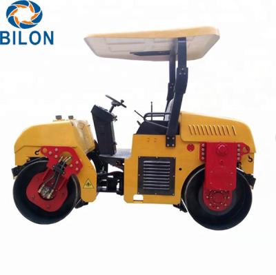 China 3 Ton Road Construction Machinery 3000kg Double Drum Asphalt Road Roller for sale