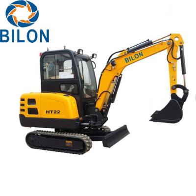 China 2.2T Road Builder Excavator Small Mini Excavator With 2200 Kg Operating Weight for sale