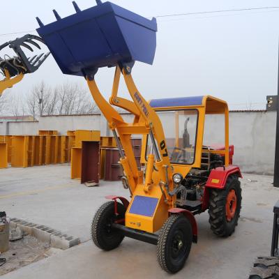 China High Efficiency 400kg Mini Wheel Loader / Earthwork Construction Machinery for sale