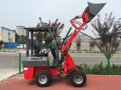 China 600KG Mini 906 Electric Compact Wheel Loader With Original Italy Transmission for sale