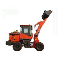 China 1.2 Ton Front End Mini Wheel Loader Construction Machine Hydraulic Operation for sale
