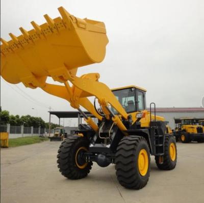 China CE ISO Front Wheel Loader Machine Bucket Automatic Leveling Ability for sale