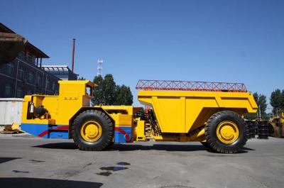 China 5 Cumbic Meter Capacity Wheel Underground Dump Truck For Mining And Hydro Tunnel Construction for sale