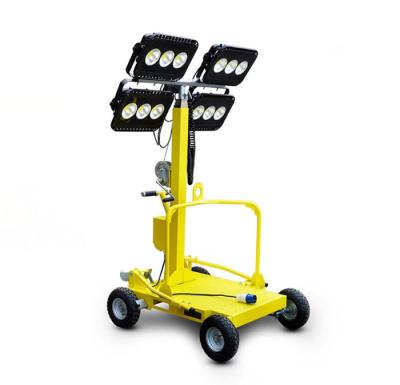 China Super Power High Mast LED Portable Mobile Light Tower 30000 Hour Working Lifetime for sale