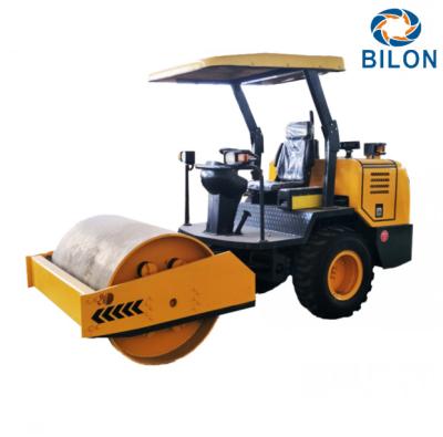China Yellow 3.5 Ton  Single Drum Vibrator Road Roller With 22kw Diesel Engine for sale