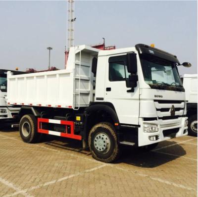 China 290HP Sinotruk Howo 4x2 10 Ton Small Tipper Truck With Powerful Steering Gear Box for sale